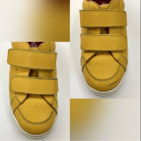 GUCCI YELLOW TAPE KIDS Sneakers (sz stamp 30) - Picture 5 of 16